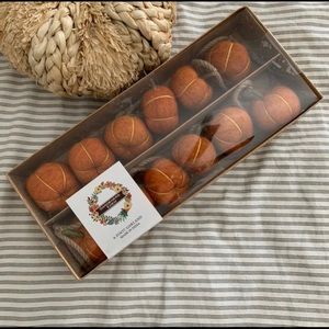 6ft pumpkin felt garland decor